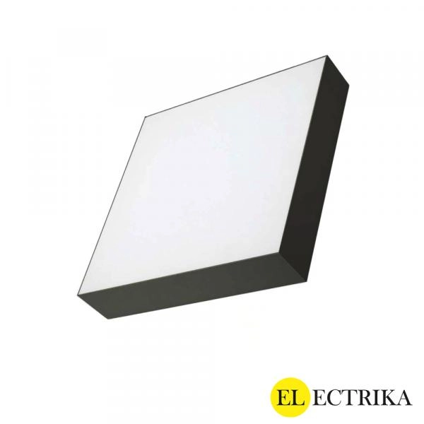 Electrica Slim Line լուսատու արտաքին (AD112) սև 16W 4100K քառակուսի