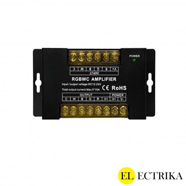 Electrica 12-24V led ժապավենի կարգավորիչ 50A RGB ամպլիֆայեր