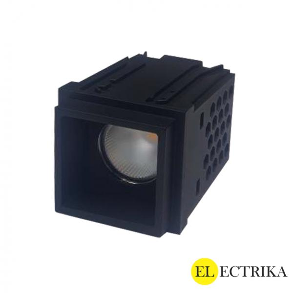 Electrica FlexPro լուսատու (M5-53K) ներկառուցվող 5W 3000K սև