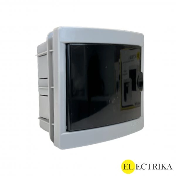 Electrika Ավտոմատ Անջատիչների Տուփ Ներքին 4 Տեղ Մոխրագույն 