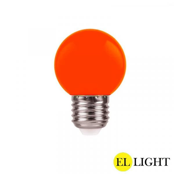 Ellight led լամպ E27 շարիկ G45 2W կարմիր 180Lm 1/100