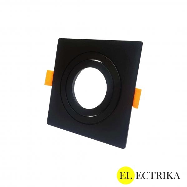 Electrica ներկառուցվող շրջանակ VR սև քառակուսի