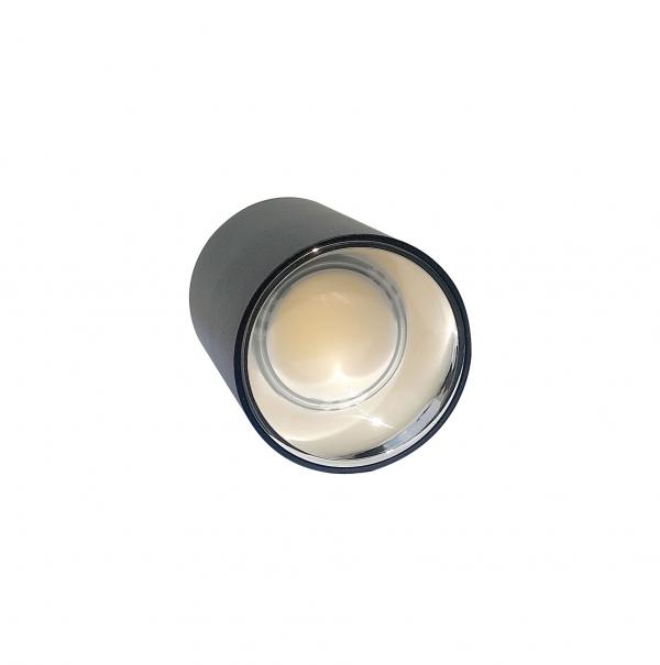 Electrica Surface-mounted light (F15) 15W 4100K black-chrome