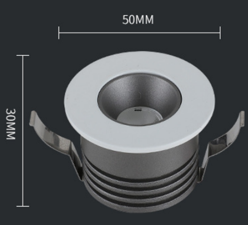 Electrica Mini լուսատու (NT03WW) ներկառուցվող 3W 3000K սպիտակ