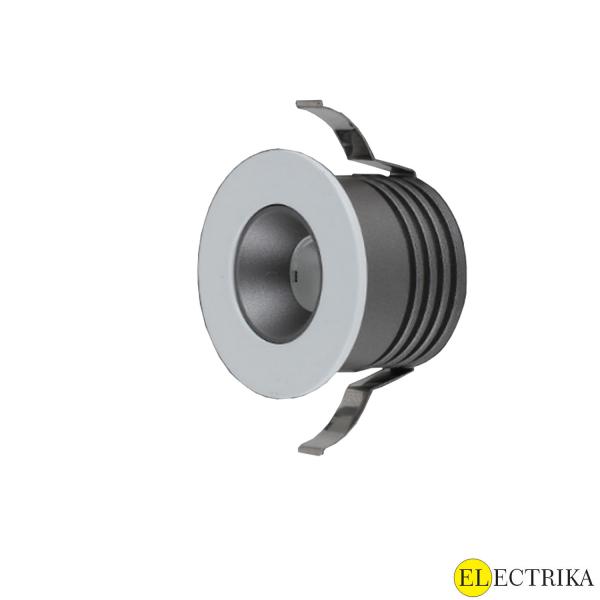 Electrica Mini լուսատու (NT03WW) ներկառուցվող 3W 3000K սպիտակ