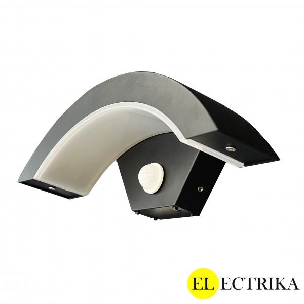 Electrica լուսատու ֆասադային (GMD-F555-A) 18W 3500K սև IP65 (սենսորով)