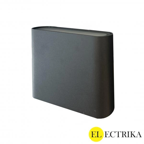 Electrica լուսատու ֆասադային (GMD-F23) 2x3W 3500K սև IP65