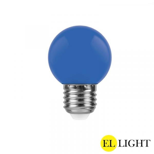Ellight led լամպ E27 շարիկ G45 2W կապույտ 180Lm 1/100