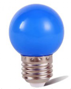 Ellight led լամպ E27 շարիկ G45 2W կապույտ 180Lm 1/100