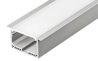 Arlight ալյումինե պրոֆիլ Sl-Linia ներկառուցվող 62x32մմ (2․5մ) դիմապակիով