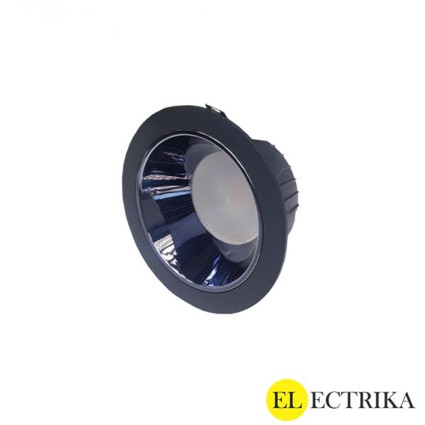 Electrica լուսատու (G-N010) ներկառուցվող 10W 4000K սև/քրոմ