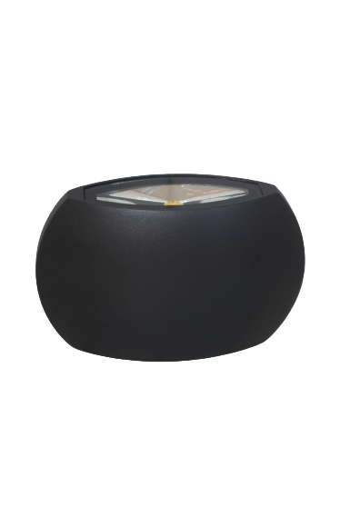  Electrica фасадный светильник (Otop) 2x3Вт 3500К черный IP65