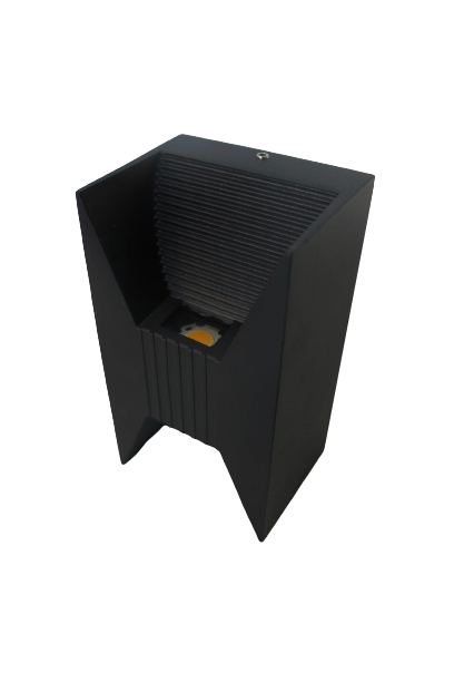  Electrica фасадный светильник (AD339) 2x3Вт 3500К черный IP65