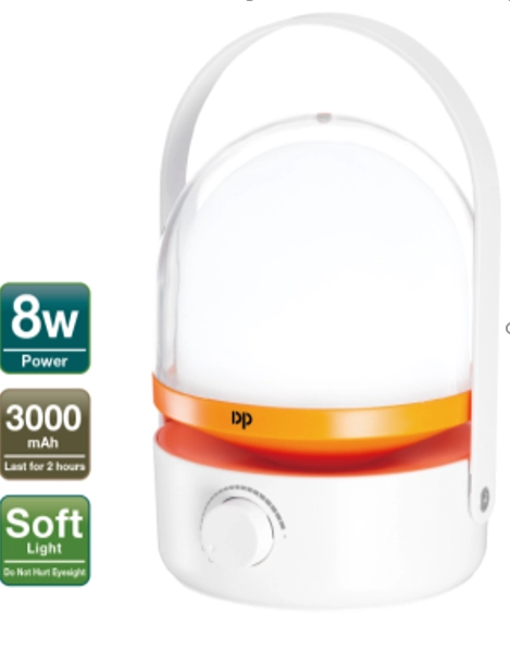 Ellight լուսատու 8W 6500K (DP-7415) լիցքավորվող