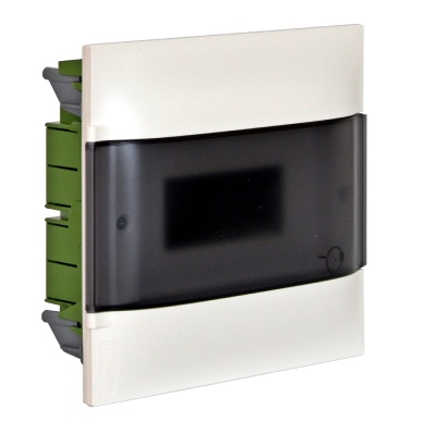 Legrand Flush-Mount Panel 6 Modules (Black Door)
