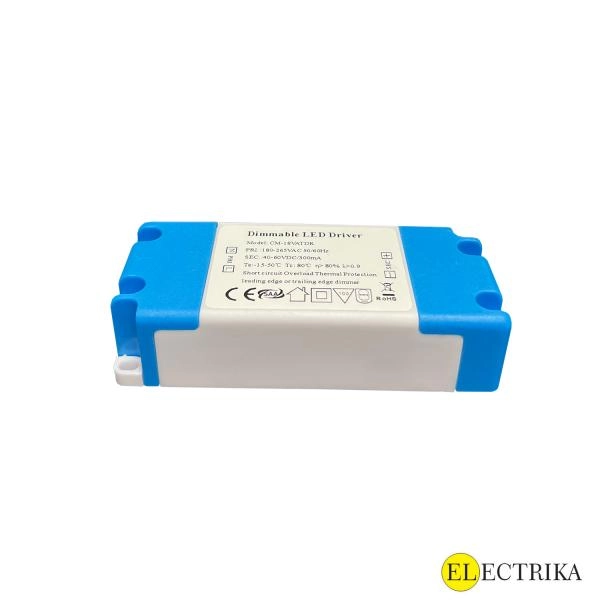 Electrica диммируемый блок питания 13-18W (40-60V/300mA)