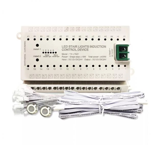 Electrica 12-24V led ժապավենի կարգավորիչ աստիճանավանդակի