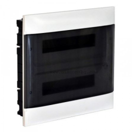 Legrand Flush-Mount Panel 24 Modules (Black Door)