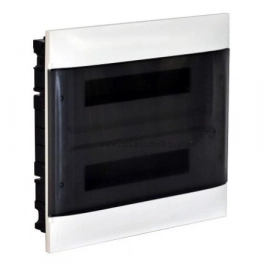 Legrand ներկառուցվող վահանակ 24 մոդուլ (սև դուռ)