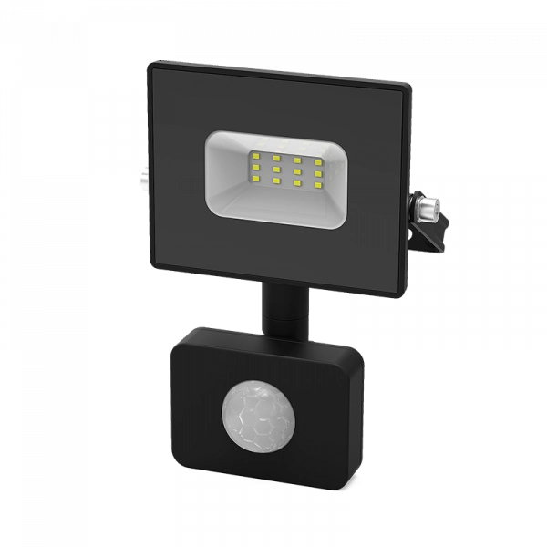 Gauss լուսարձակ Elementary 10W 6500К սենսորով IP65 1/40