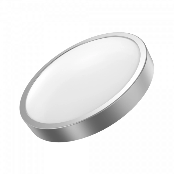 Gauss լուսատու Фрисби 12W 4100К արծաթ 250х80մմ