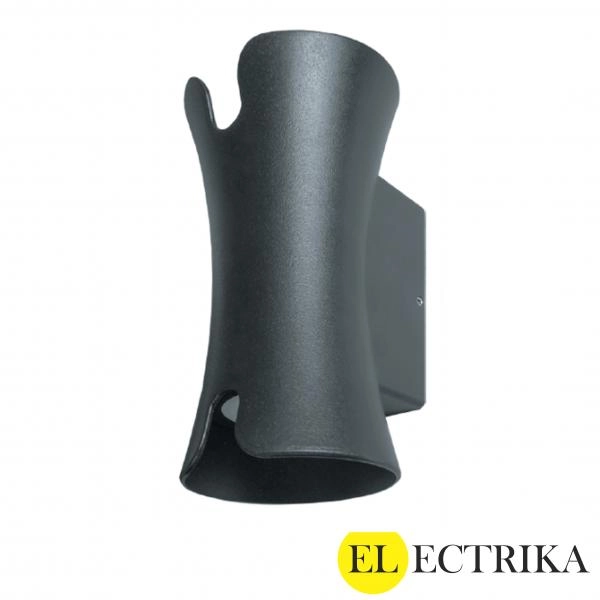 Electrica լուսատու ֆասադային (AD-W128) 2x5W 3500K սև IP65