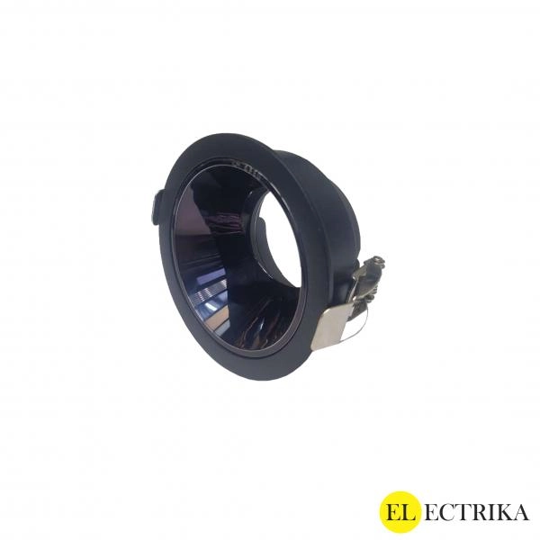 Electrica ներկառուցվող շրջանակ FՕ սև կլոր
