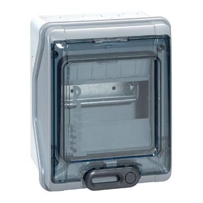 Legrand Plexo Circuit Breakers Panel Outdoor IP65 8 Mod 1/1/6