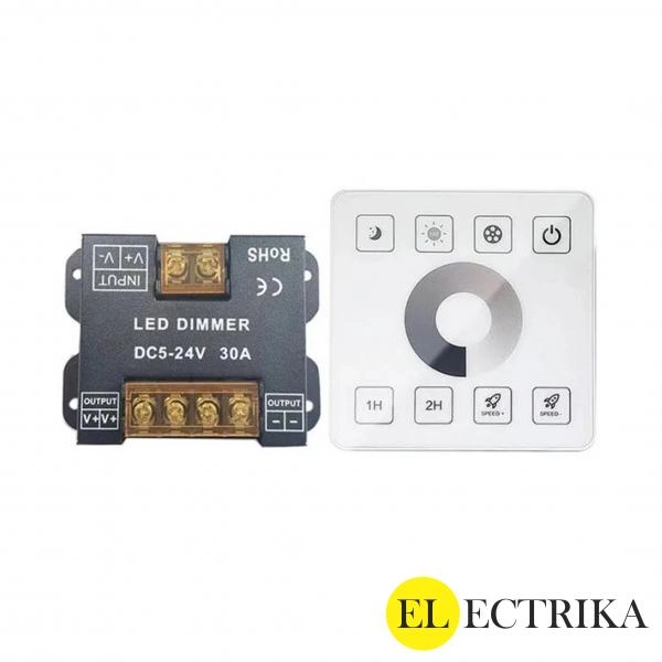 Electrica 12-24V led ժապավենի կարգավորիչ 30A դիմինգ