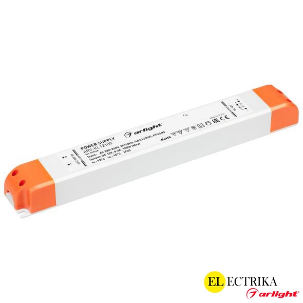 Arlight 24V սնուցման բլոկ 100W 4․2A Slim (300x40x30մմ)
