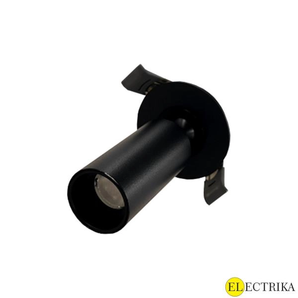 Electrica Mini լուսատու (MR03NW) ներկառուցվող 3W 4000K սև