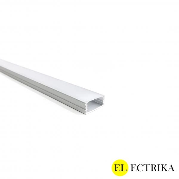 Electrica ալյումինե պրոֆիլ դիմապակիով 23.5x10մմ (6մ)