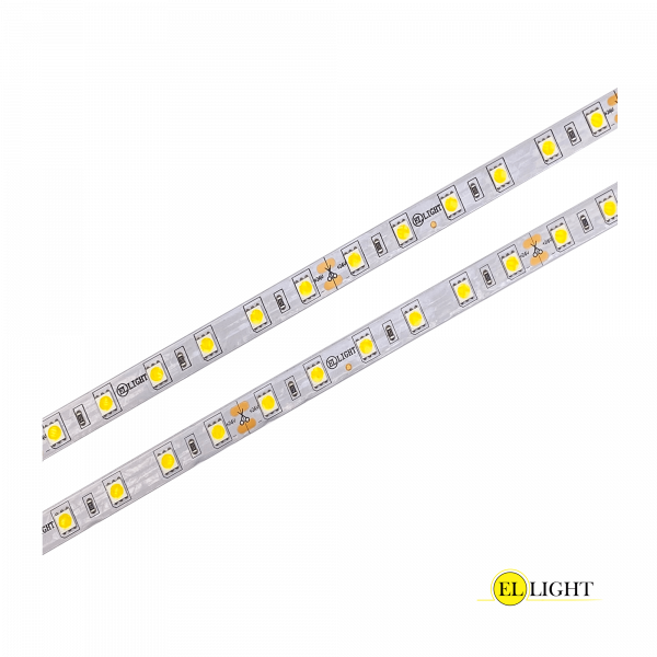 Ellight 24V led ժապավեն 14.4W 3000K 10մմ (5050SMD 60led/մ) 