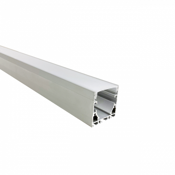 Electrica aluminum profile with cover 40x40mm (6m)