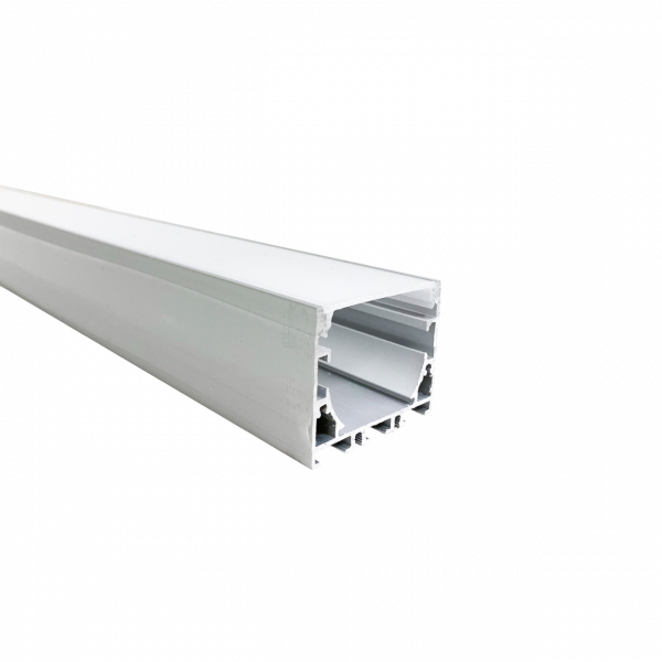Electrica aluminum profile with cover 50x40mm (6m)