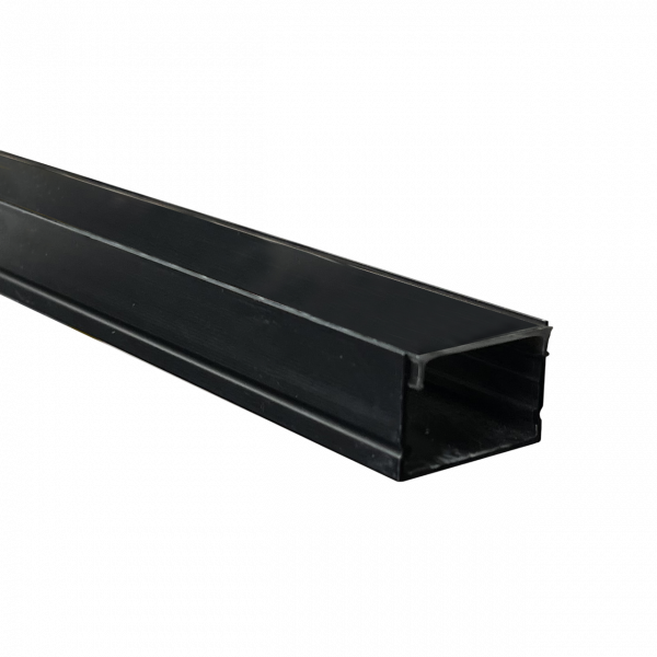 Electrica aluminum profile with diffuser black/black 30x20mm (6m)