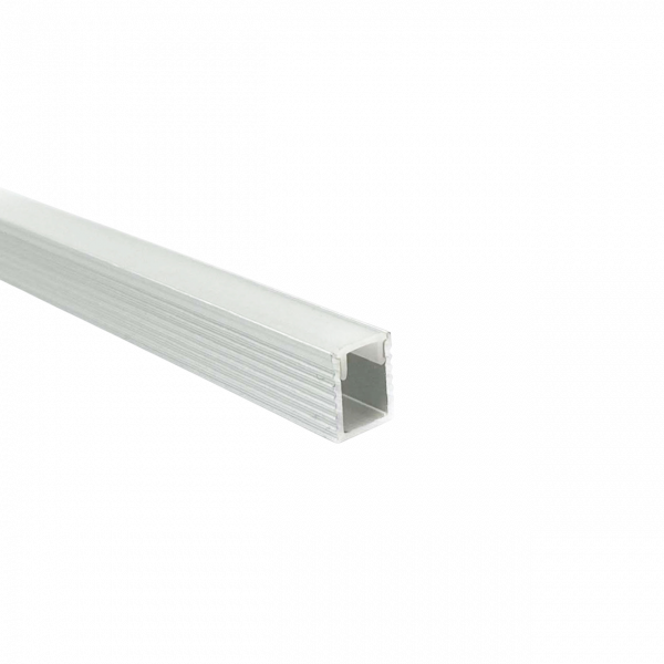 Electrica aluminum profile with cover 7.6x8.9mm (3m)