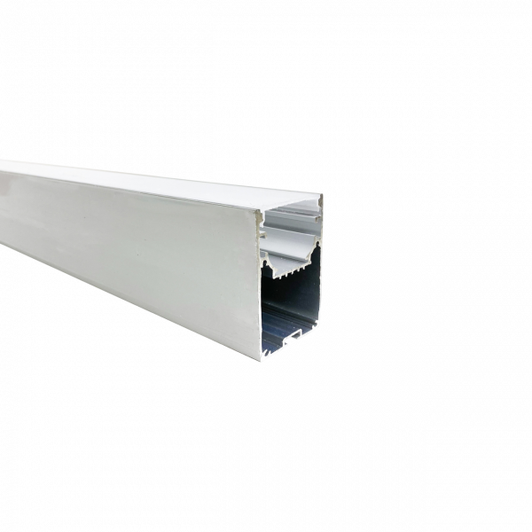 Electrica aluminum profile with cover 40x75mm (6m)