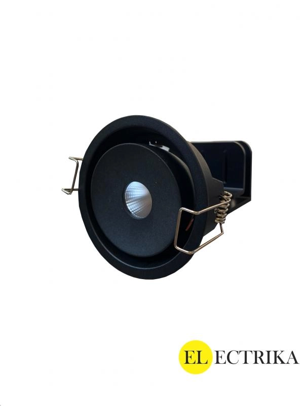 Electrica Armlight (R8612-BK) ներկառուցվող շարժական 12W 4000K սև կլոր