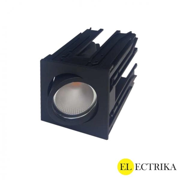 Electrica FlexPro լուսատու (M5-13K) ներկառուցվող 5W 3000K սև