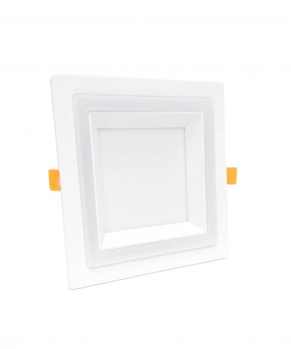 LED լուսատու Double Panel ներկառուցվող 18+6W 3000K+3000K քառակուսի