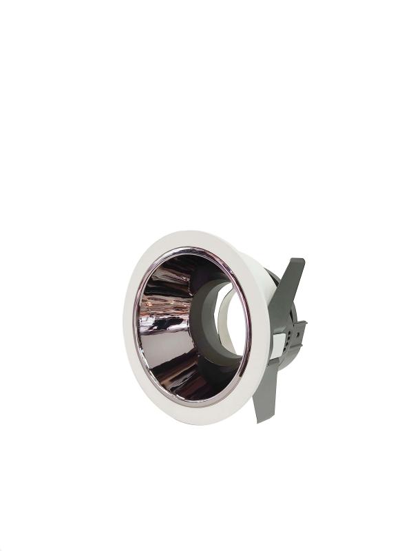 Electrica recessed frame MU01 round white/black
