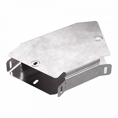 Промрукав horizontal cable tray 45° angle with cover 150x50 mm