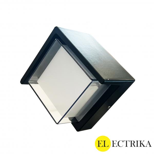  Electrica фасадный светильник (602BK) 6Вт 4100К черный IP65