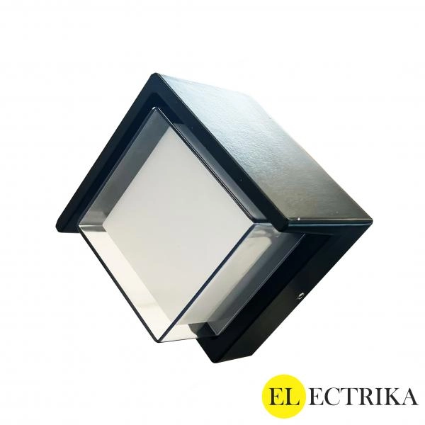 Electrica լուսատու ֆասադային (602BK) 6W 4100K սև IP65