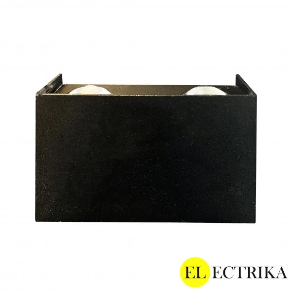 Electrica լուսատու ֆասադային (GMD-F813B-2) 4x1W 3500K սև IP65