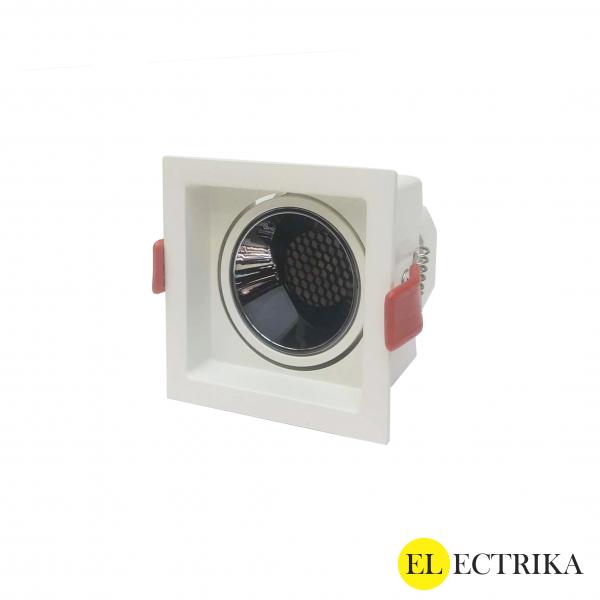 Electrica լուսատու (L-S12) ներկառուցվող շարժական 12W 4000K սպիտակ