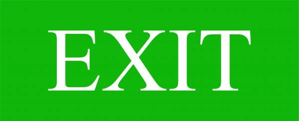 Electrica պիկտոգրամմա արտակարգ իրավիճակների ելք (EXIT)