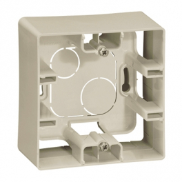 Legrand Niloe/Etika արտաքին մոնտաժման տուփ 1 տեղ փղոսկր