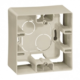Legrand Niloe/Etika արտաքին մոնտաժման տուփ 1 տեղ փղոսկր